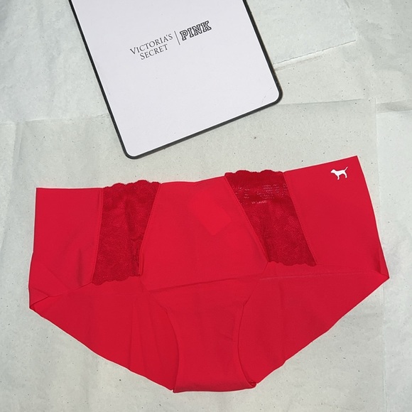 PINK NO-SHOW HIPSTER Panty Victoria's Secret XL - Picture 2 of 12